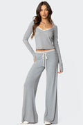Peekaboo Lace Trousers