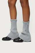 So Cosy Knit Leg Warmers