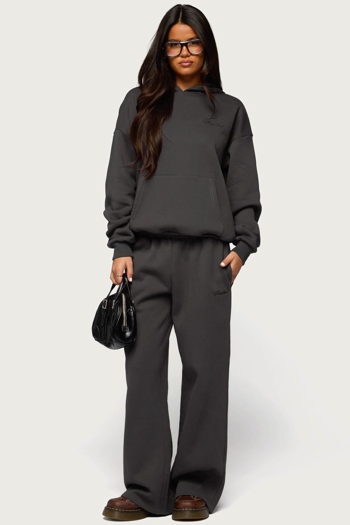 Basic Girl Wide Leg Edikted Joggers