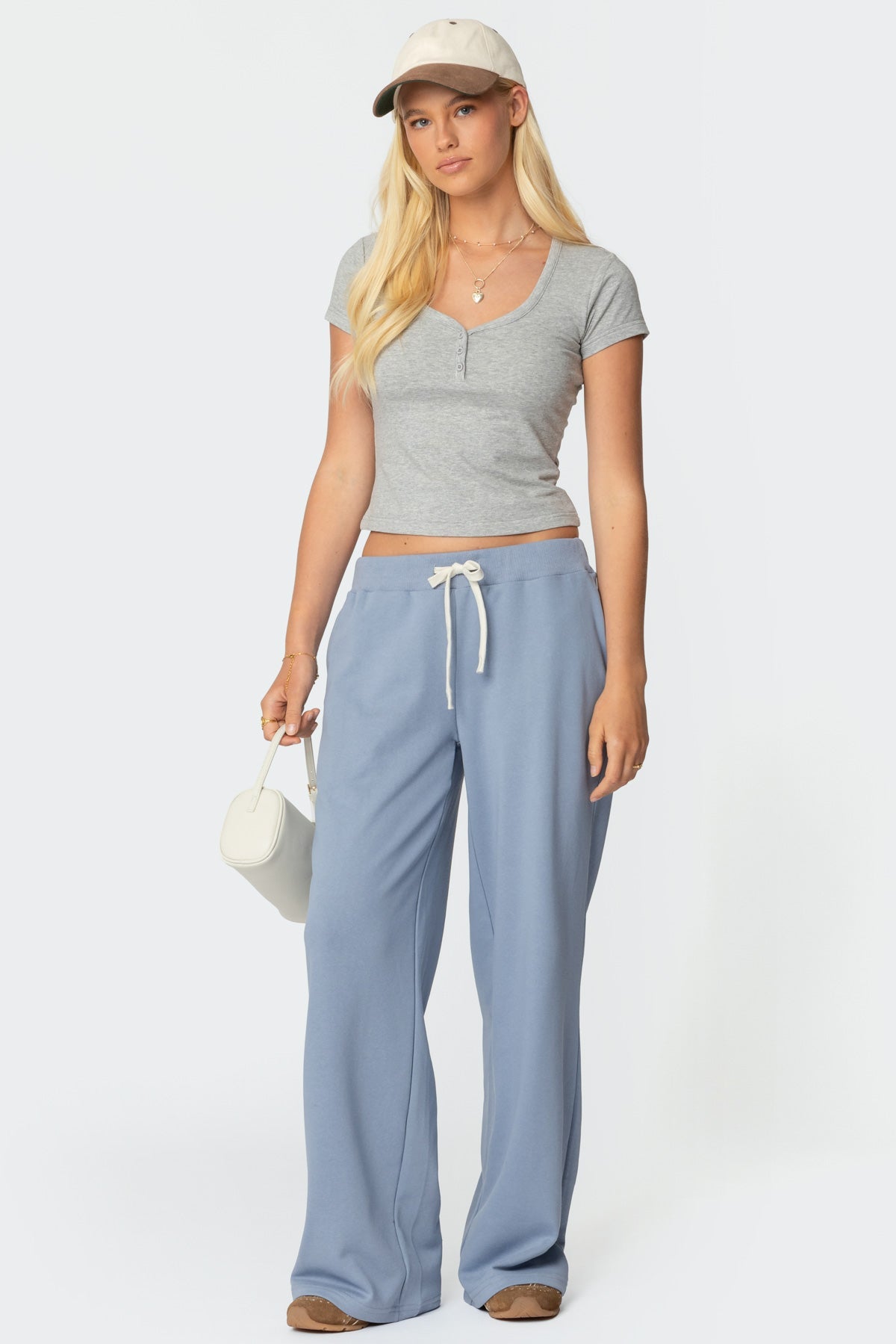 French Terry Straight Leg Joggers