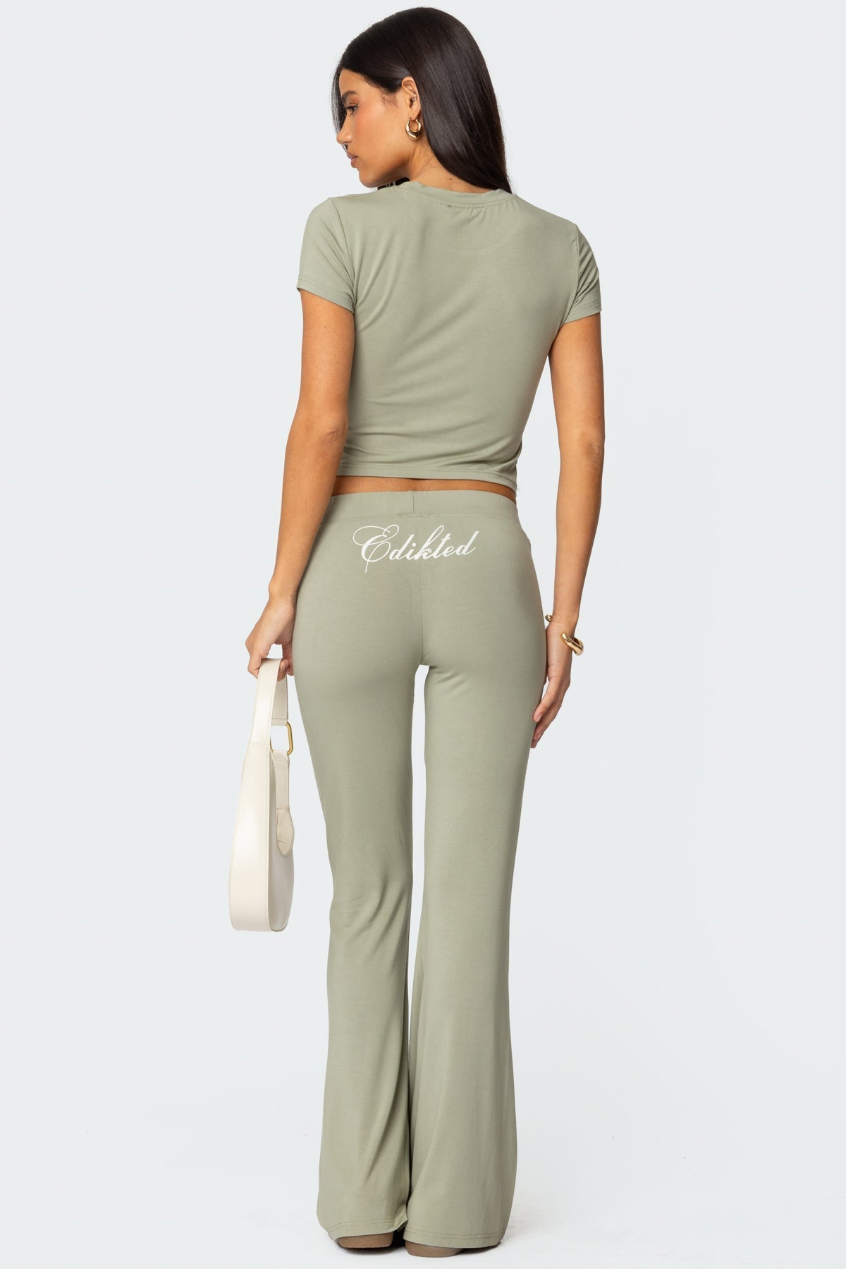 So Edikted Flared Trousers
