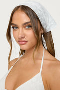 Eyelet Hair Scarf