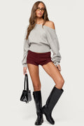Dinah Denim Micro Shorts