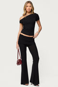 Halli Foldover Mini Skirt Trousers