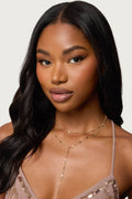 Cascading Disc Chain Necklace Set