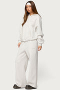 Basic Girl Wide Leg Edikted Joggers