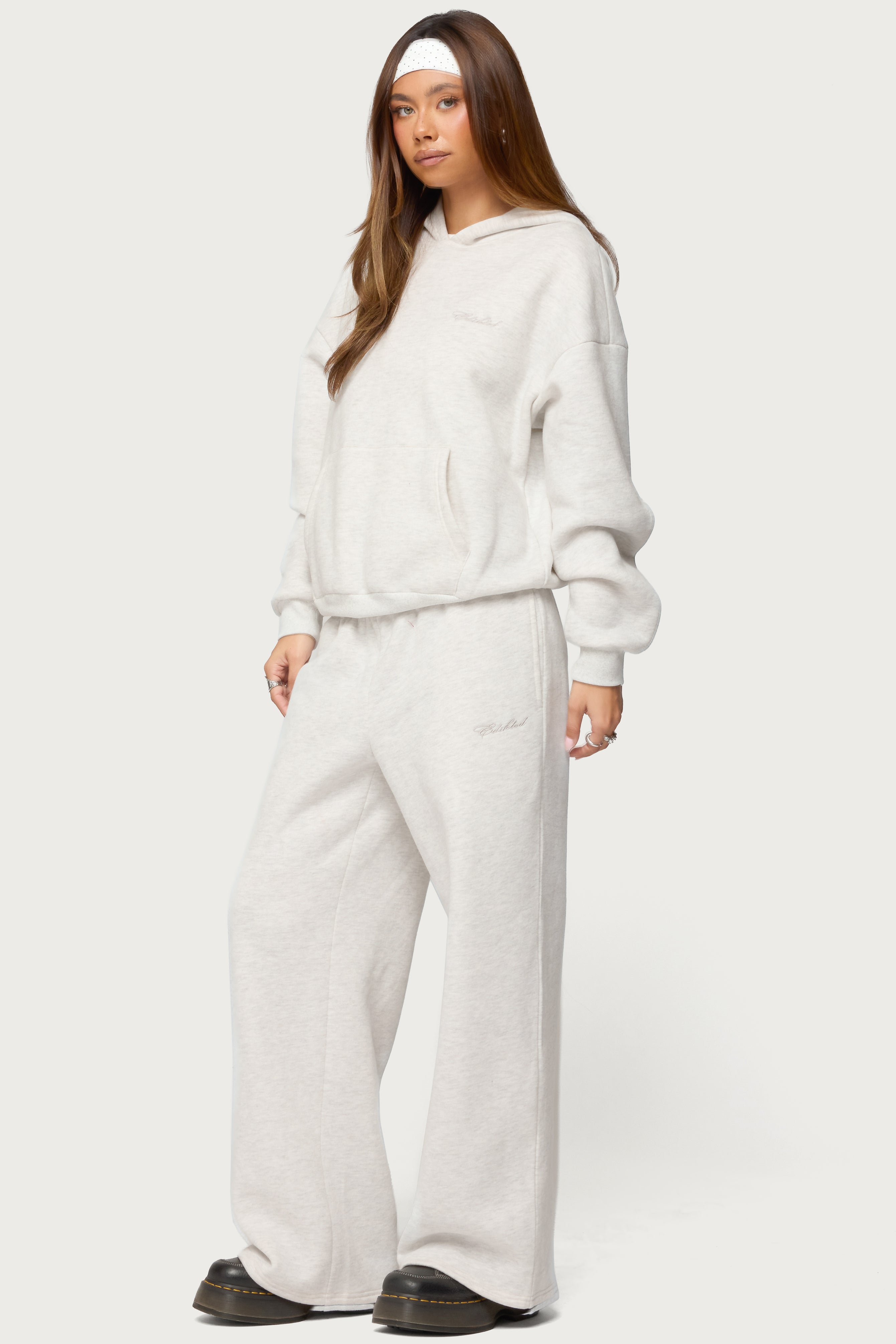 Basic Girl Wide Leg Edikted Joggers
