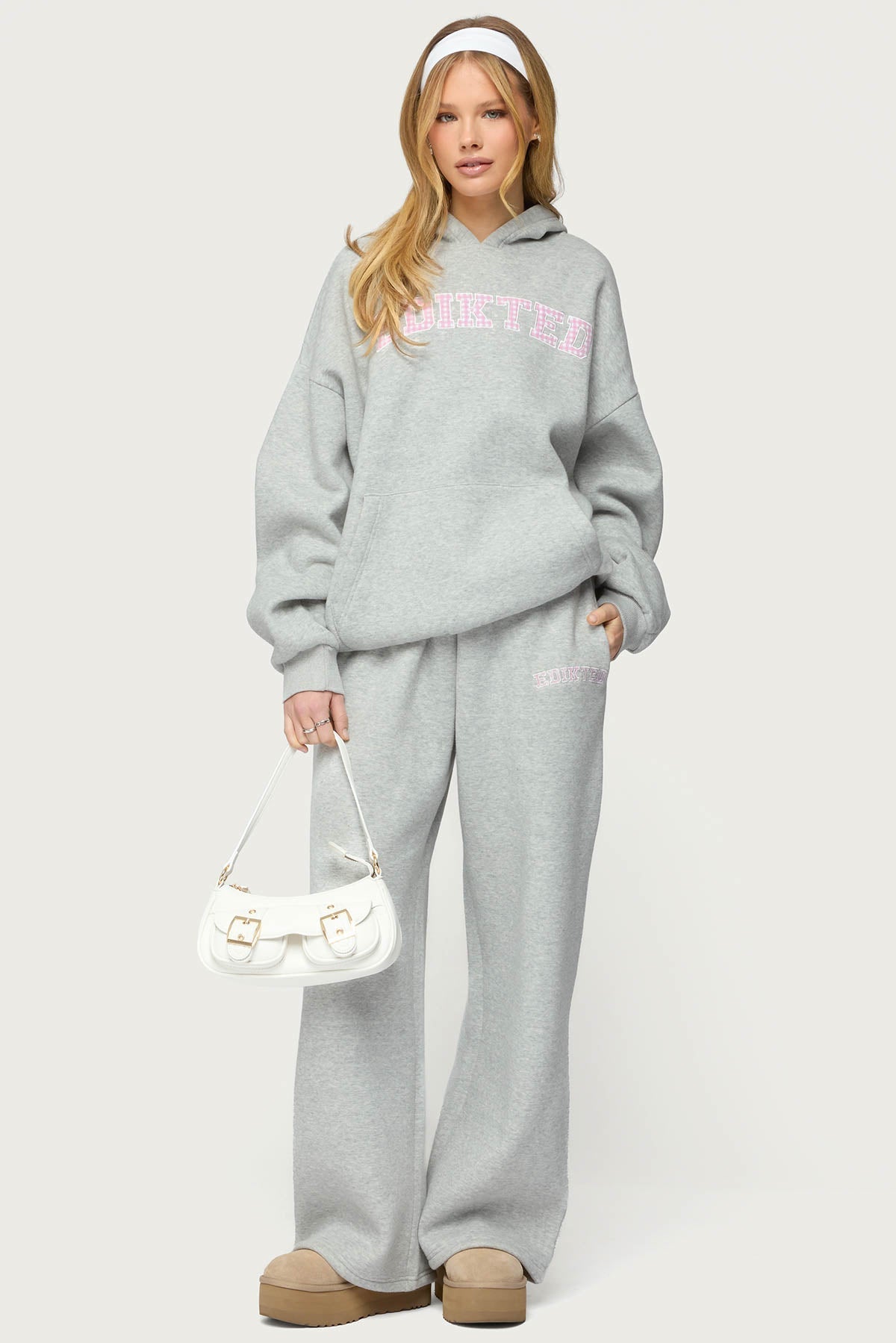 Edikted Lover Wide Leg Joggers