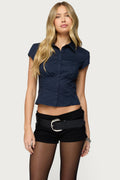 Massie Tailored Button Up Shirt