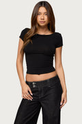 Becca Boat Neck Top