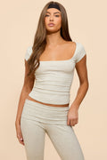 Esmarie Square Neck T Shirt