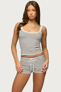 Lillian Striped Knit Tank Top