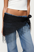 Fringed Waist Scarf