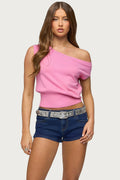 Michaela Off Shoulder Knit Top