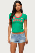 Mexico 08 V Neck T Shirt