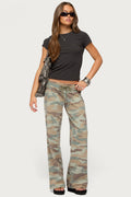 Kenan Straight Leg Camo Joggers